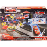 Disney And Pixar Cars Piston Cup Stunting Speedway Playset With Lightning Mcqueen Toy Car