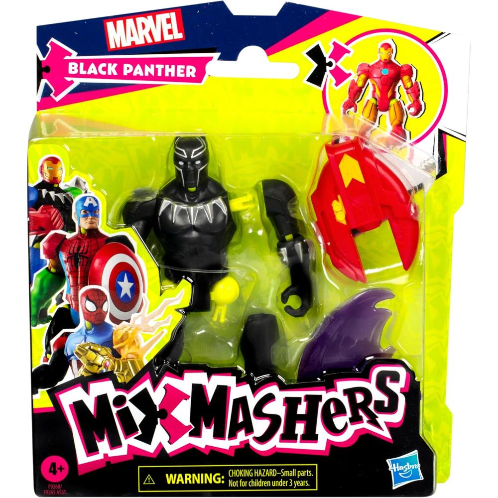 MixMashers Marvel Black Panther Avengers Mix-And-Match Action Figure