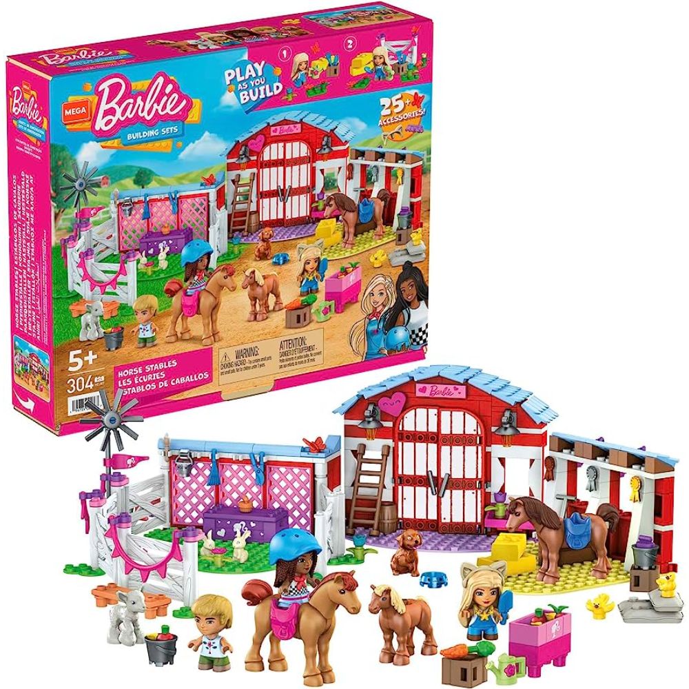 Barbie Mega Construx Horse Stables