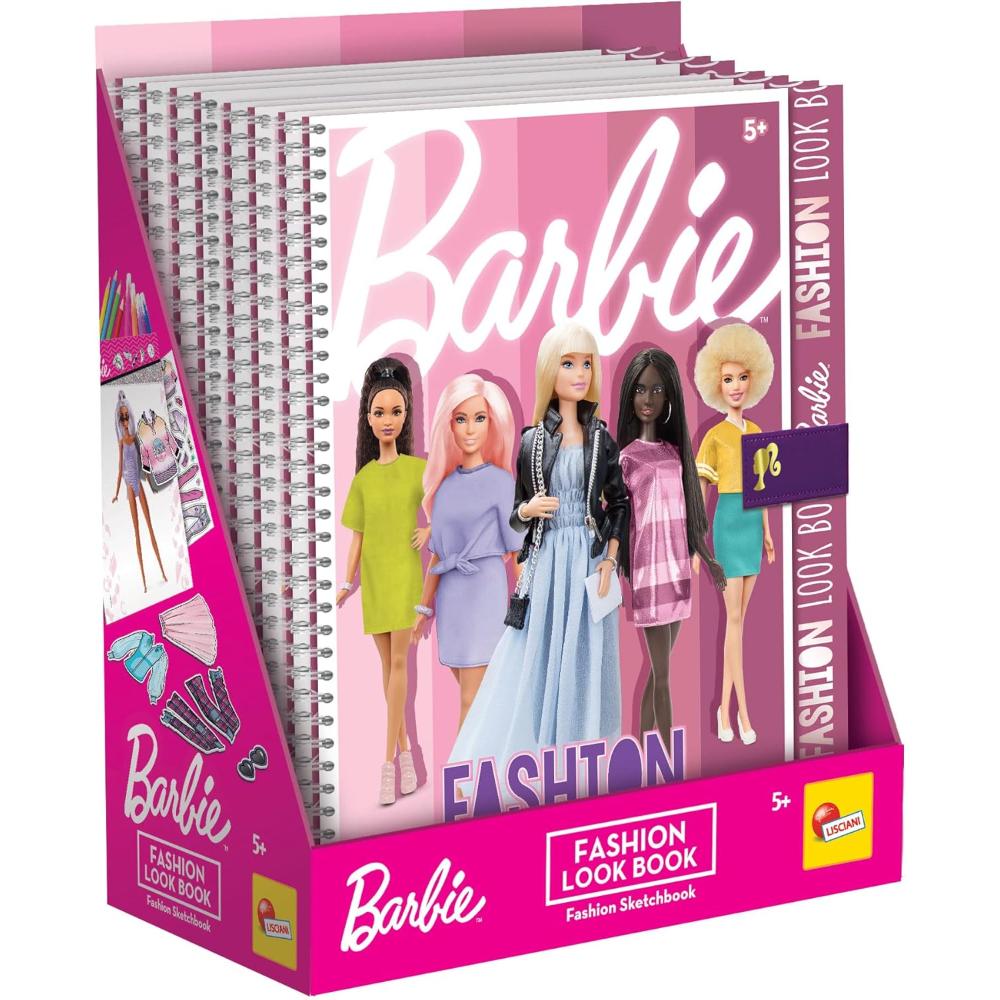 Barbie Lisciani Sketchbook Fashion Look Book