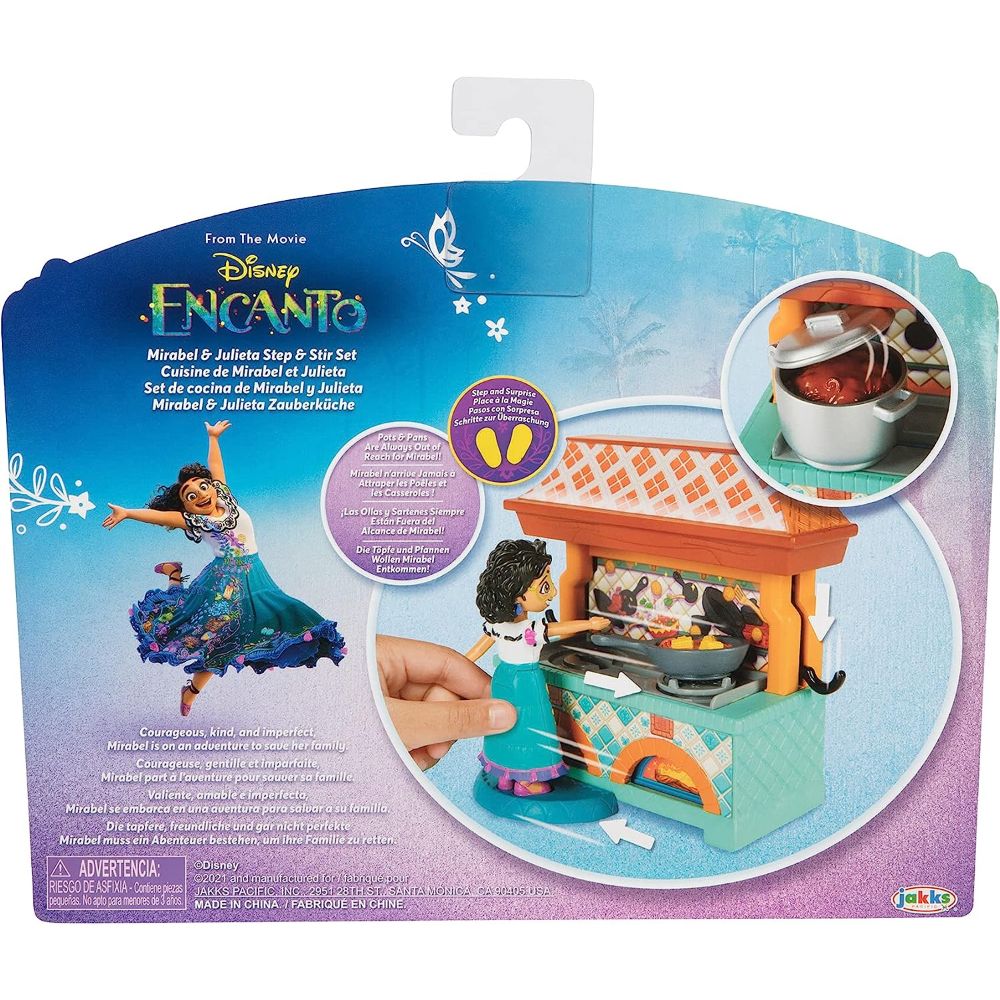 Jakks Pacific - Disney Encanto Mirabel & Julieta Step And Stir Set Jakks Pacific - Disney Encanto Mirabel & Julieta Step And Stir Set
