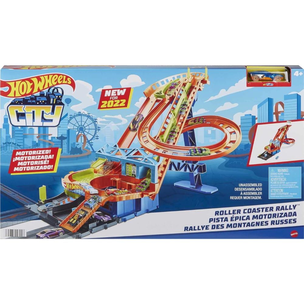 Hot Wheels City Motorized Roller Coast Hot Wheels City Motorized Roller Coast