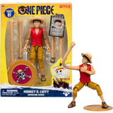 One Piece Monkey D. Luffy 6″ (15 cm) Action Figure with 6 Accessories