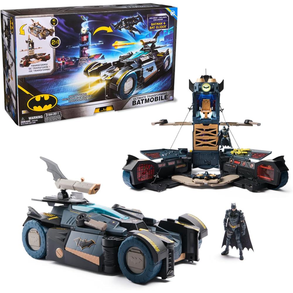 DC  2-in-1 Batman Ultimate Transforming Batmobile Playset
