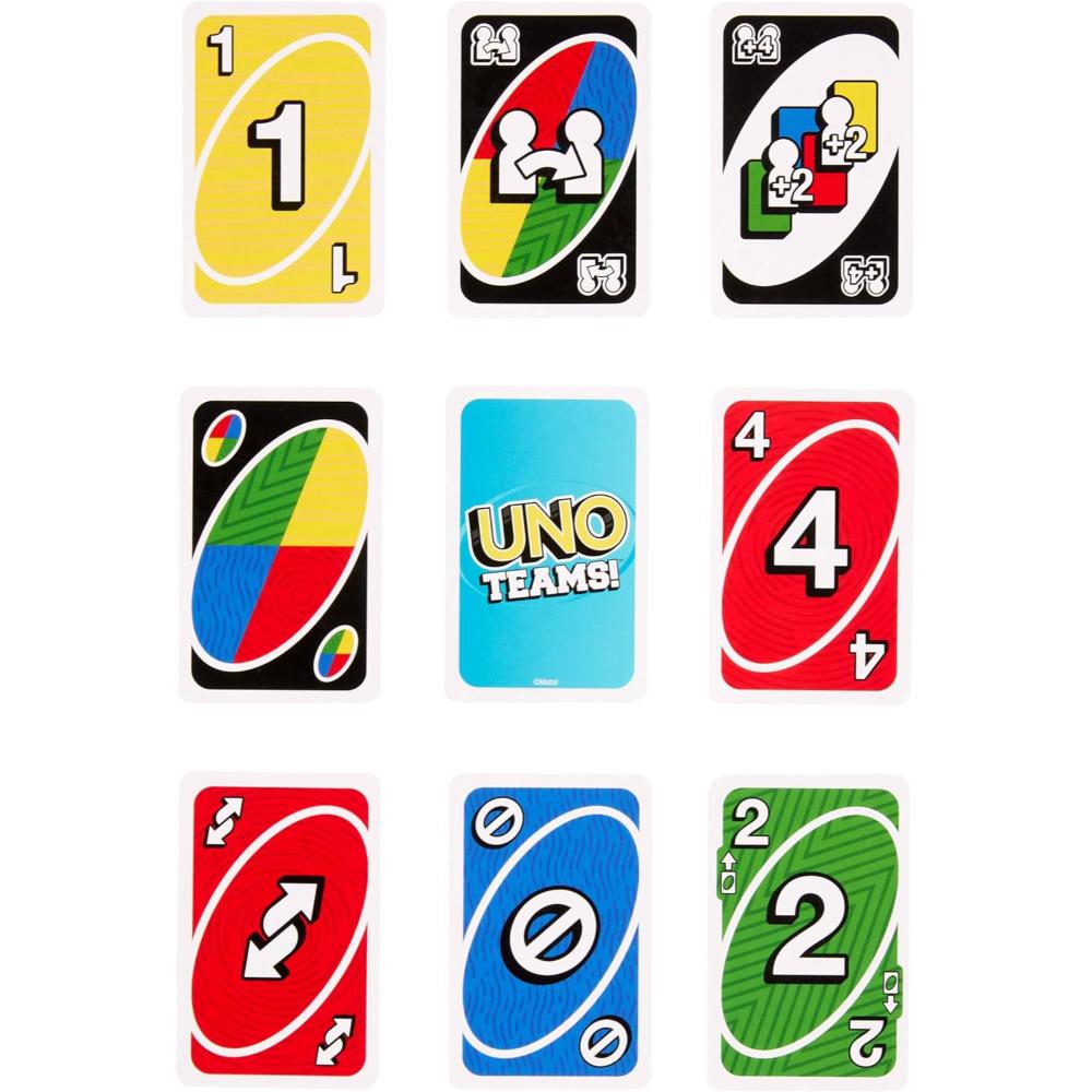 UNO Teams Card Game