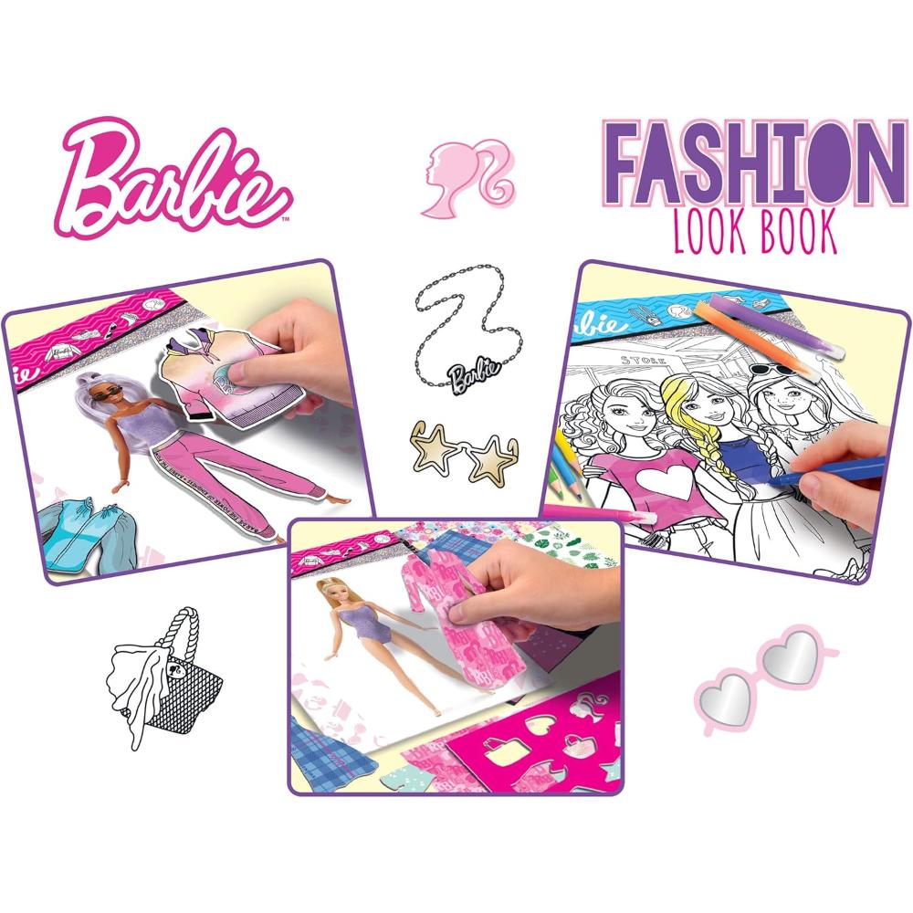 Barbie Lisciani Sketchbook Fashion Look Book