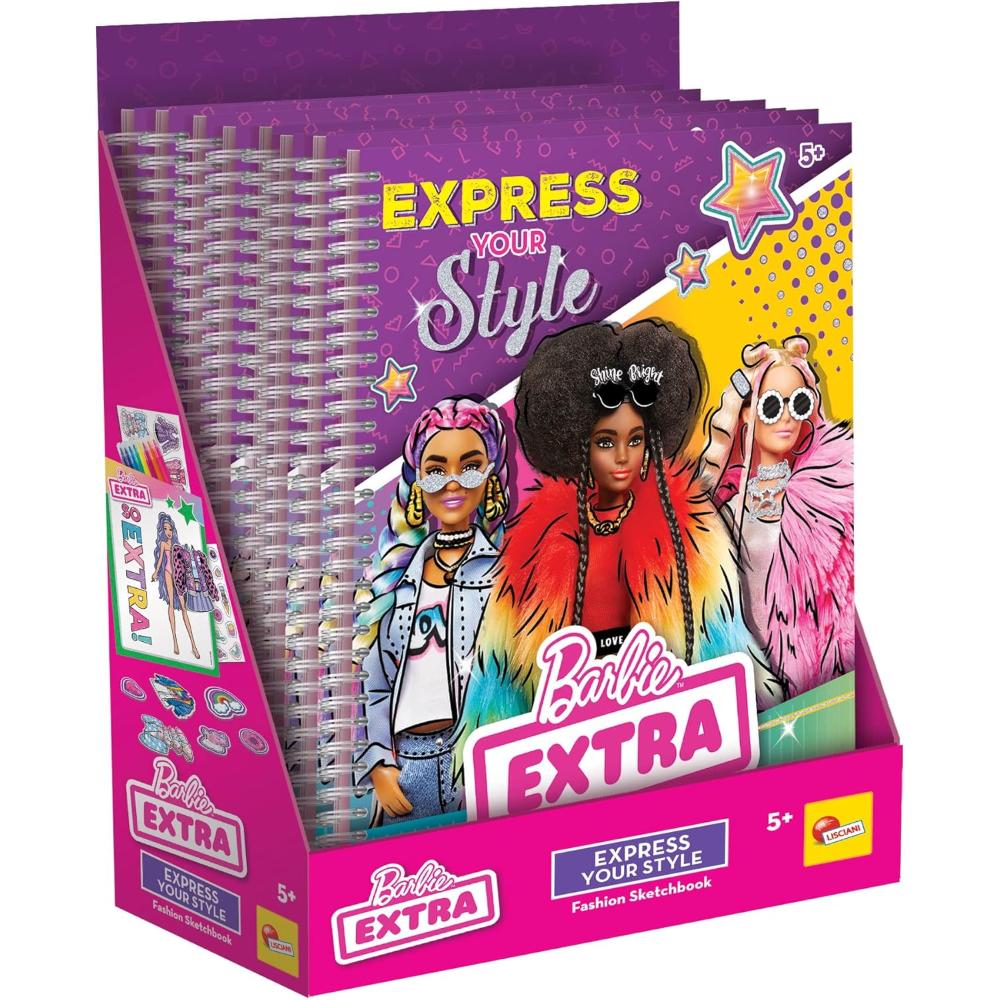 Barbie Lisciani Express Your Style Sketchbook