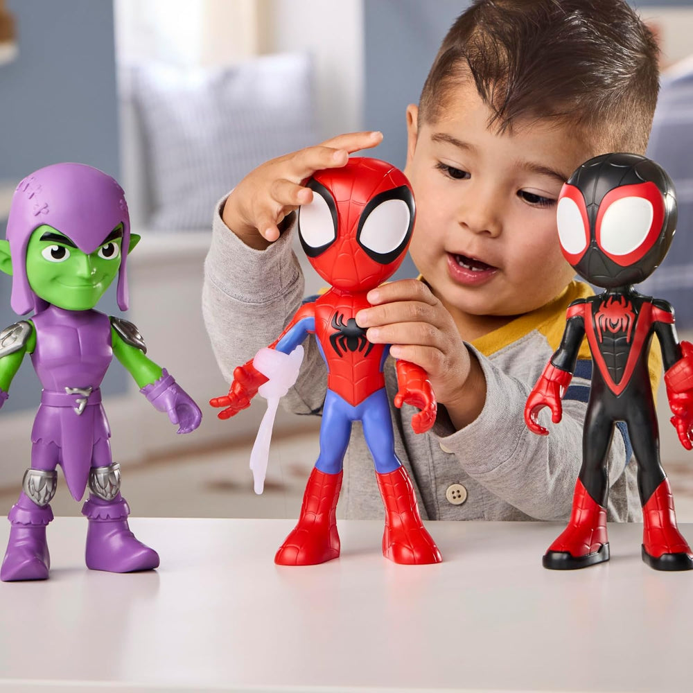 Marvel Spidey and His Amazing Friends Power Thwip Pack 9-Inch Supersized Action Figure