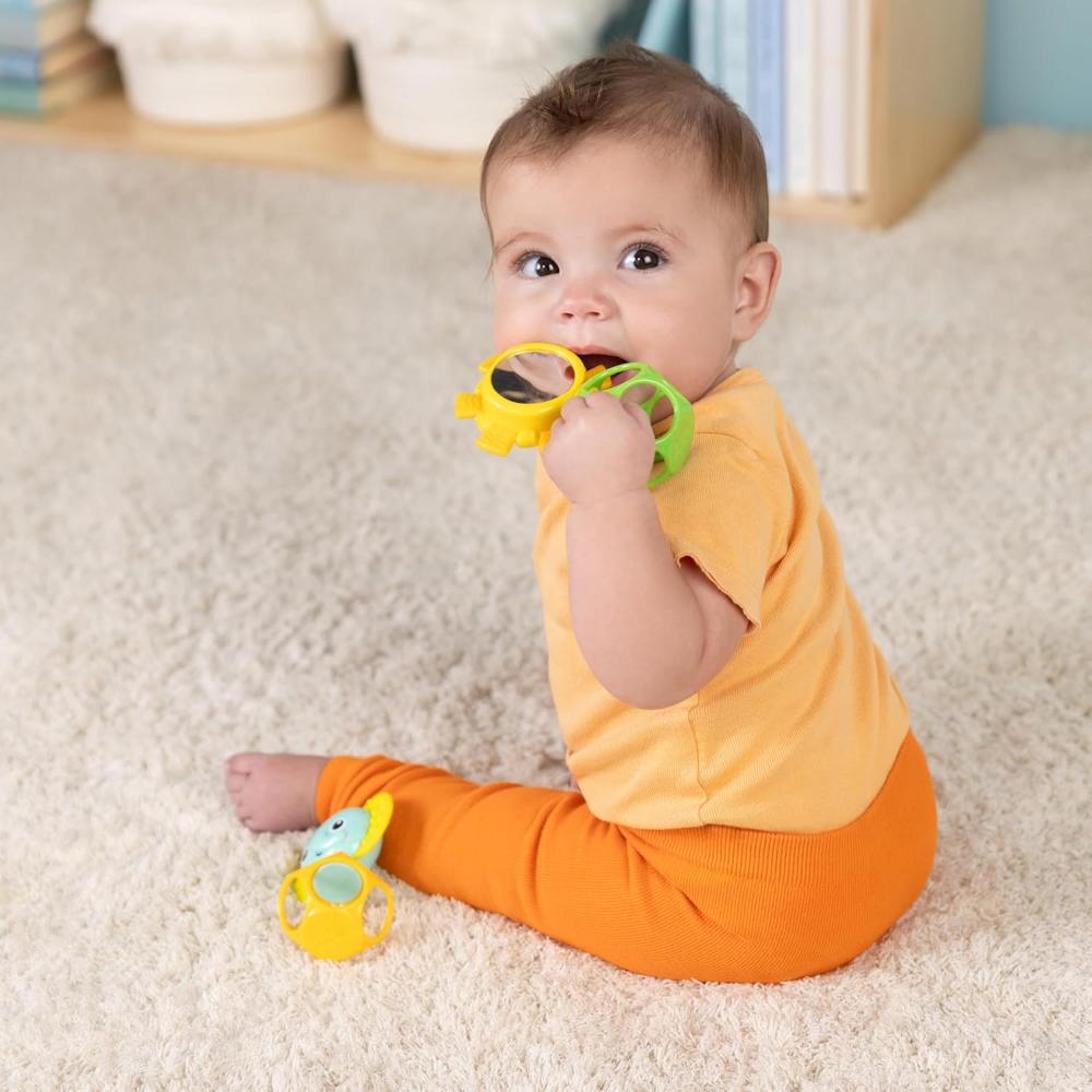 Bright Starts Oball 2pk Soothing Pals Peg Toy