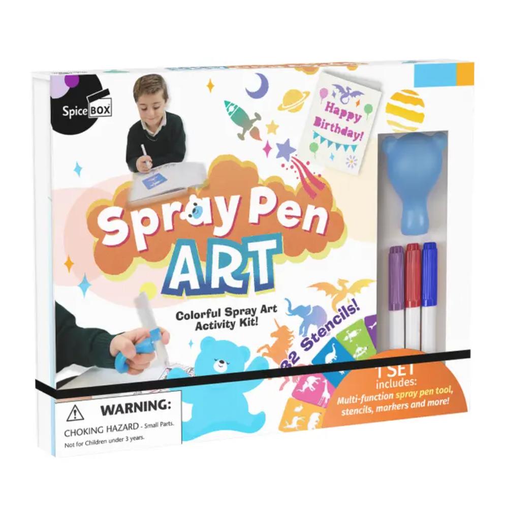 Spice Box Spray Pen Art