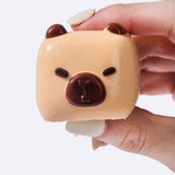 Taba Squishy Brown Capybara Cube