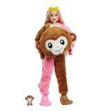 Barbie Cutie Reveal Doll Jungle Series Monkey