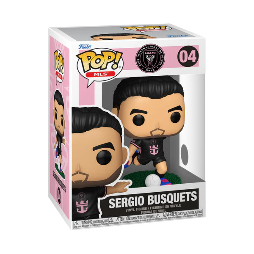 Funko Pop! Inter Miami Away Jersey Sergio Busquets FU88619