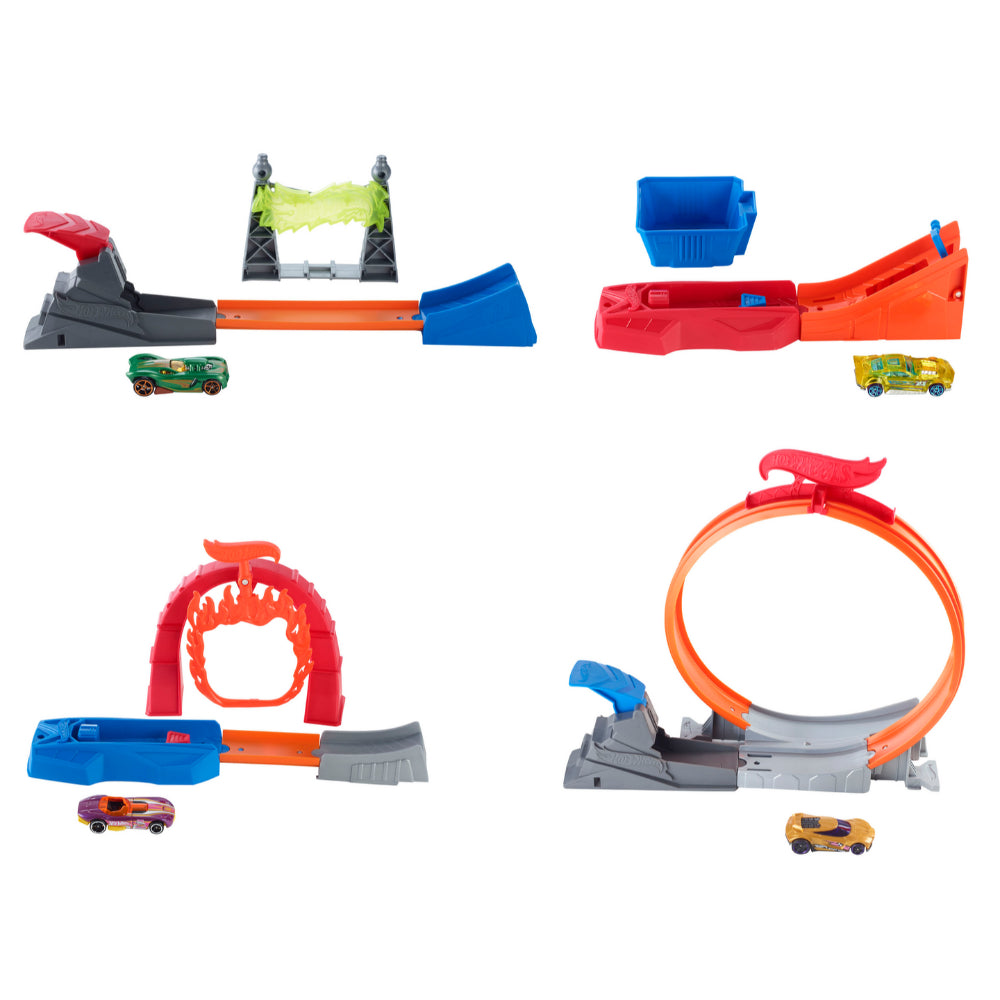 Hot Wheels Stunt Trackset Asst