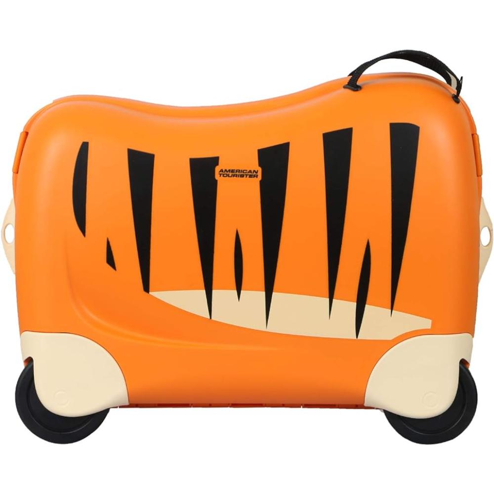 American Tourister Skittle Nxt Kids Trolley Orange Tiger