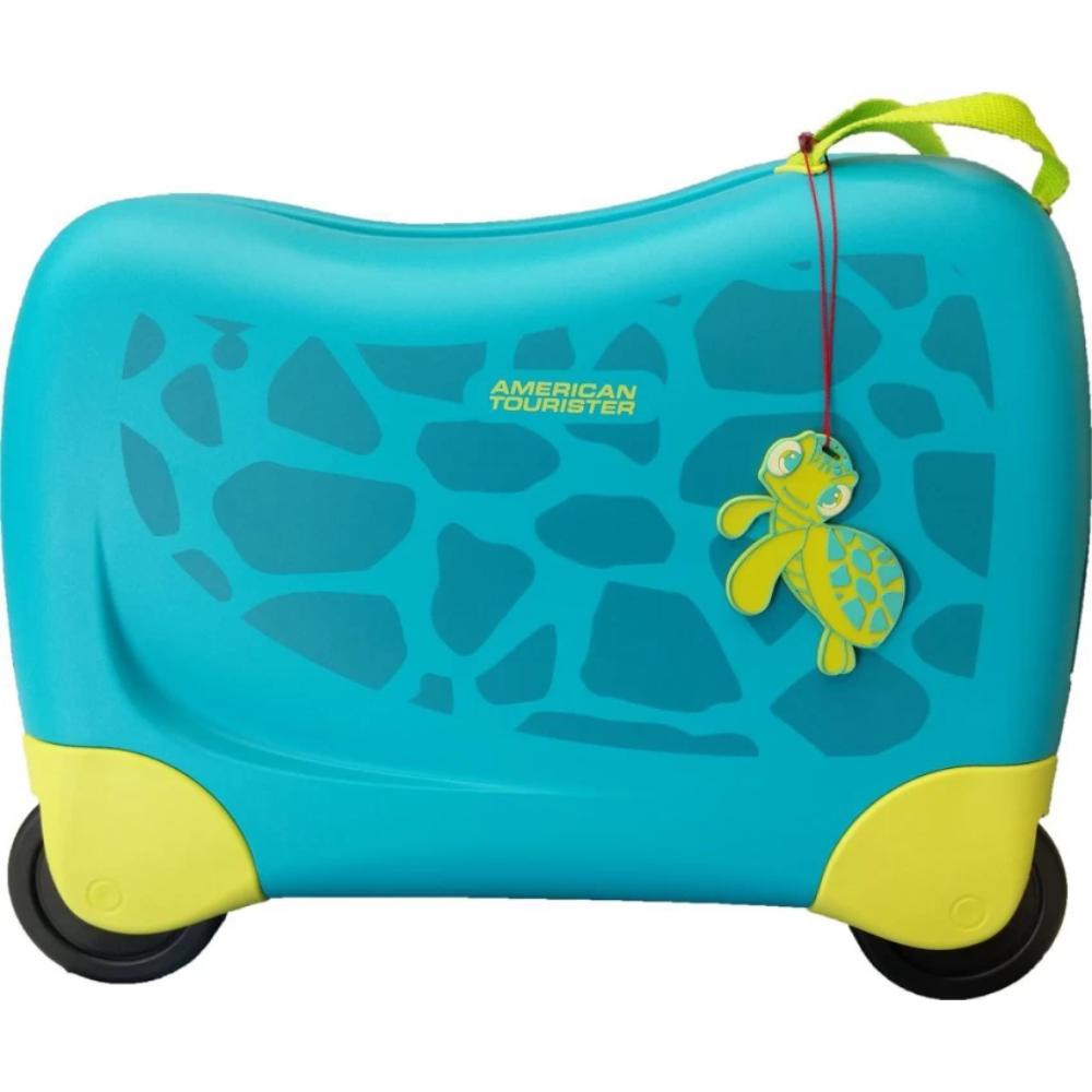 American Tourister Skittle Nxt Kids Trolley Turquoise Turtle