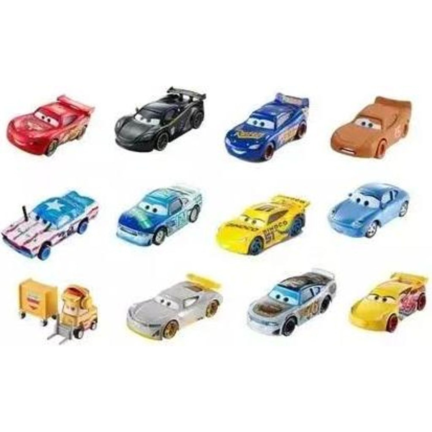 Cars Night Racing Die Cast Singles Asst