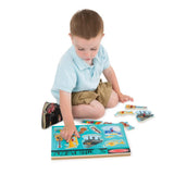 Melissa & Doug Musical Instruments Sound Puzzle - 8 Pieces