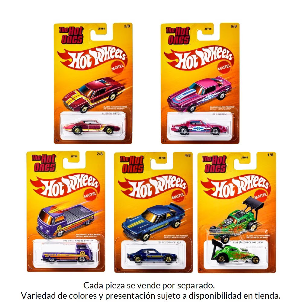 Hot Wheels Themed The Hot Ones Asst