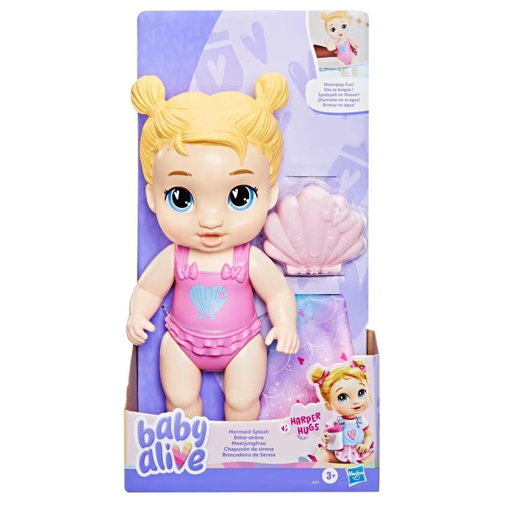 Baby Alive Mermaid Splash Harper Hugs Baby Doll Baby Alive Mermaid Splash Harper Hugs Baby Doll