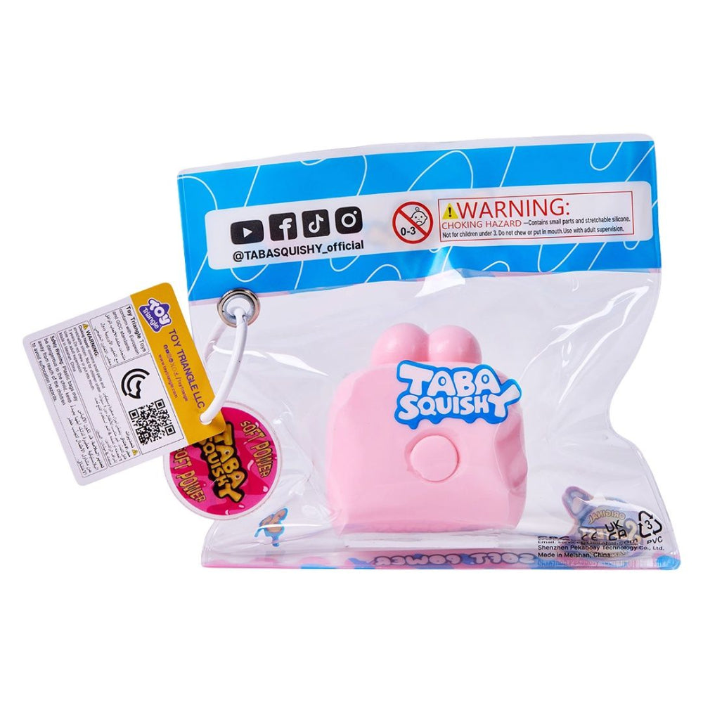 Taba Squishy Pink Bunny Cube