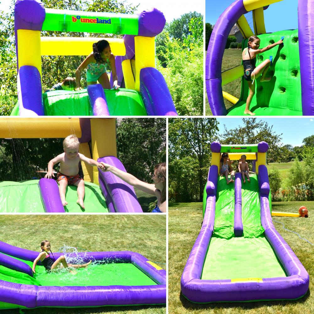 Happy Hop Double Water Slide – Double the Fun