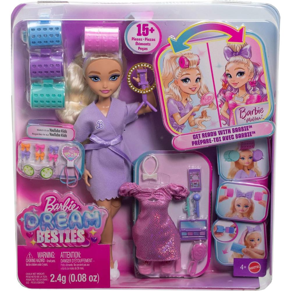 Barbie Dream Besties Get Ready Fashion Doll Barbie Dream Besties Get Ready Fashion Doll