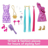 Barbie Fun  Fancy Hair Cat Doll