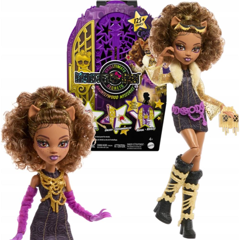 Monster High Skulltimate Secrets Hauntlywood Mysteries Doll Clawdeen Wolf