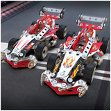 Meccano 10-in-1 Racing Vehicles Set (225 Pieces)