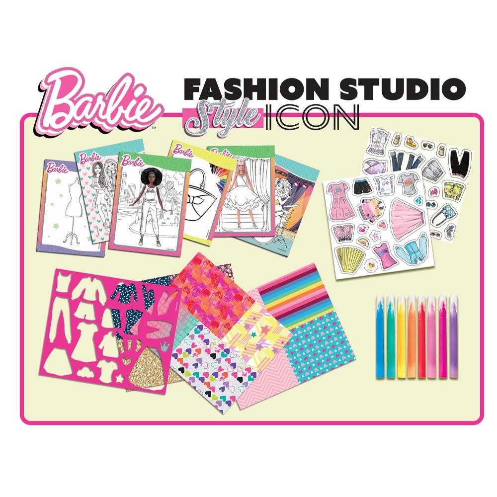 Barbie Lisciani Sketchbook Style Icon Fashion Studio