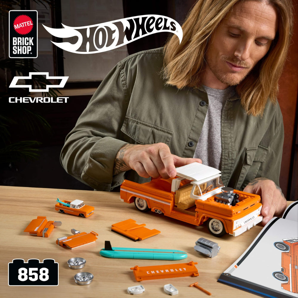 Mattel Brick Shop HW 62 Elite Chevy Pickup