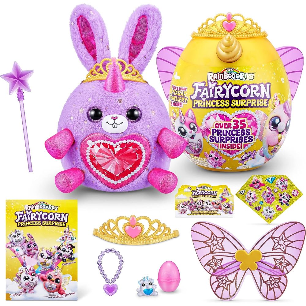 Zuru Rainbocorns S6 Fairycorn Princess Surprise Plush