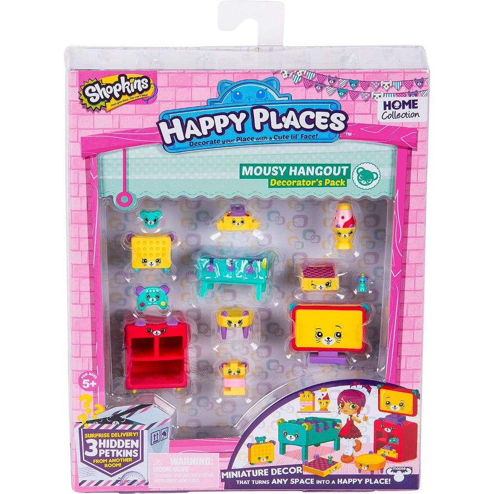 Shopkins S2 Decorator Pack Mousy Hangout