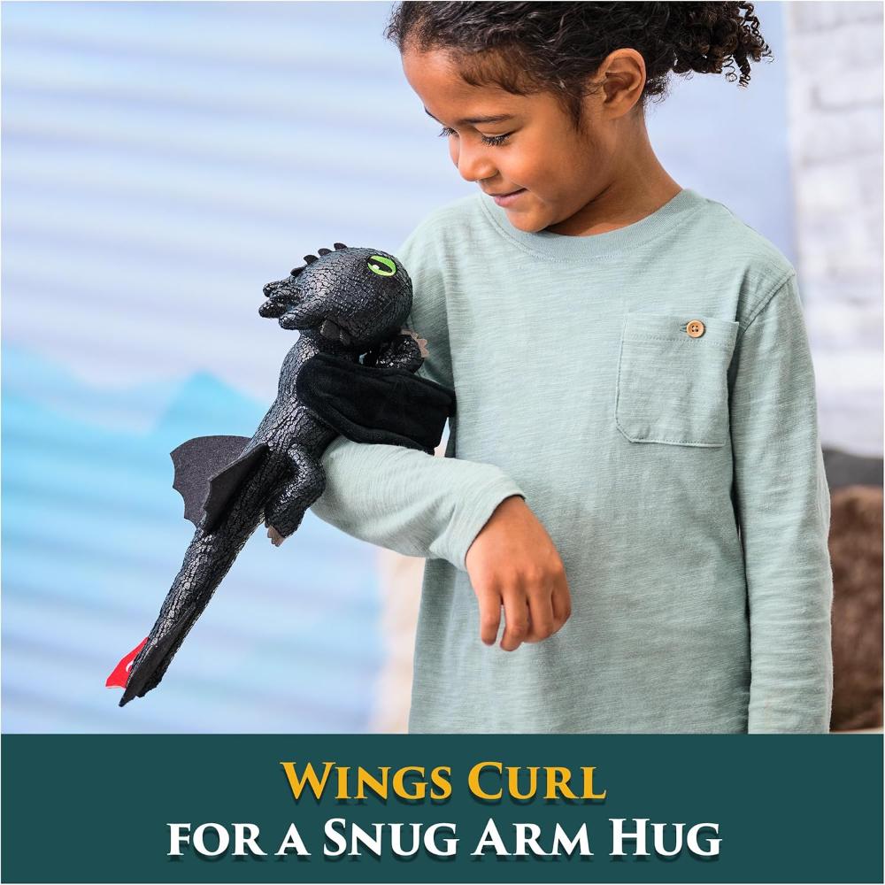 How To Train Your Dragon Movie Feature Plush 12 Toothless
