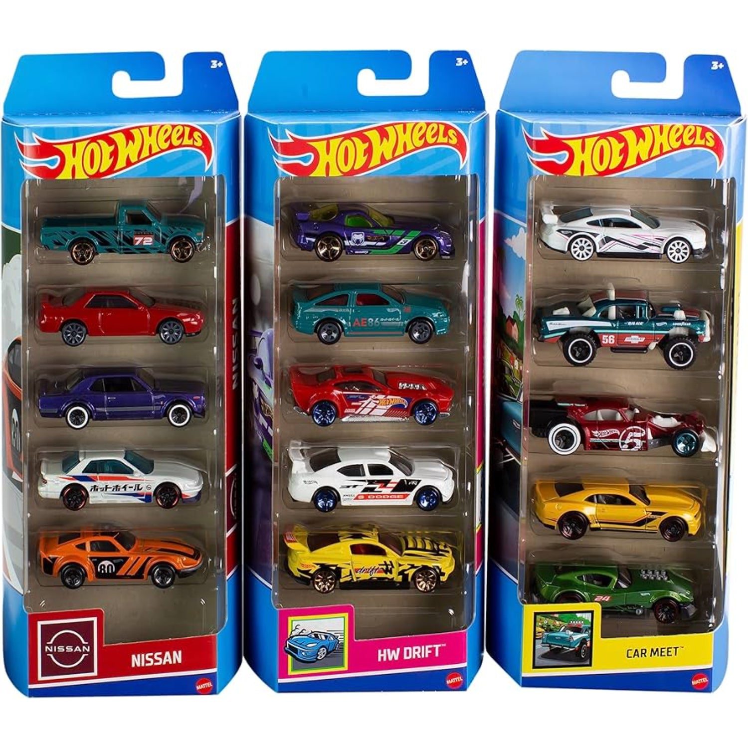 Hot Wheels Basic Car 5Pack Asst