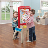 STEP 2 Cp All Around Easel For Two Red 42 Plt