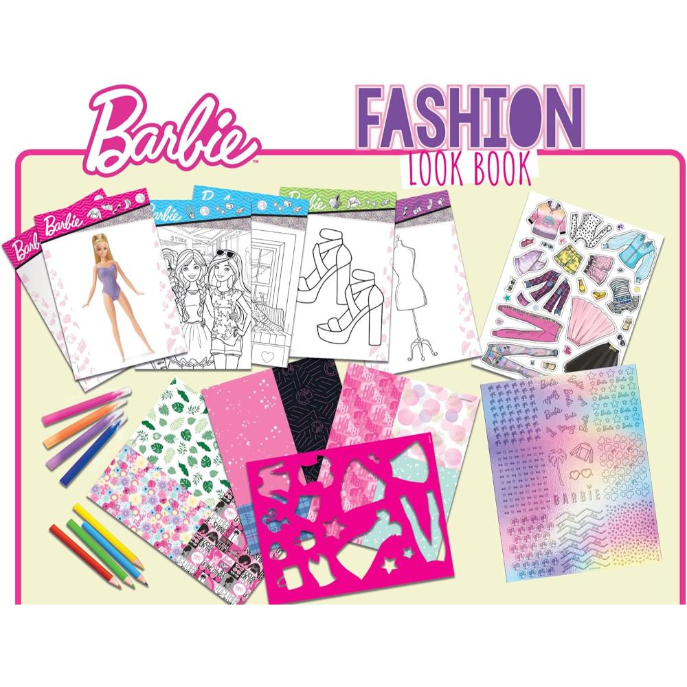 Barbie Lisciani Sketchbook Fashion Look Book