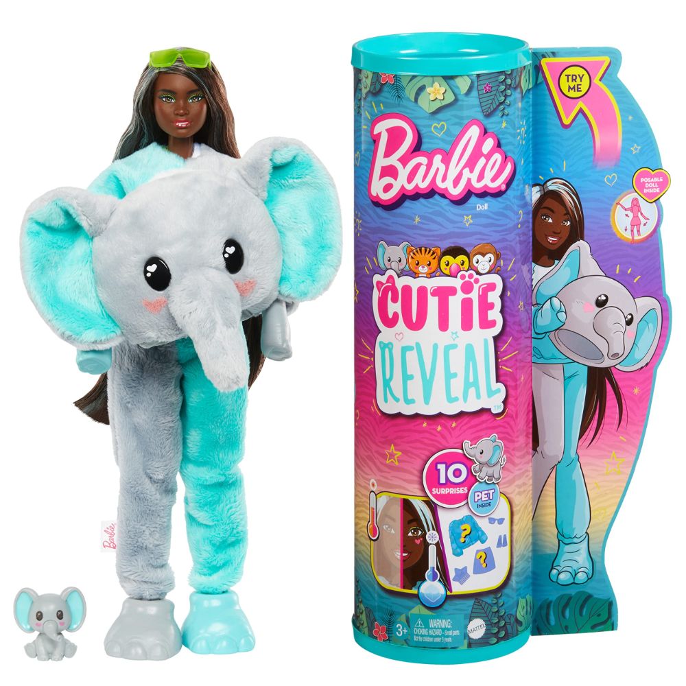 Barbie Cutie Reveal Barbie Jungle