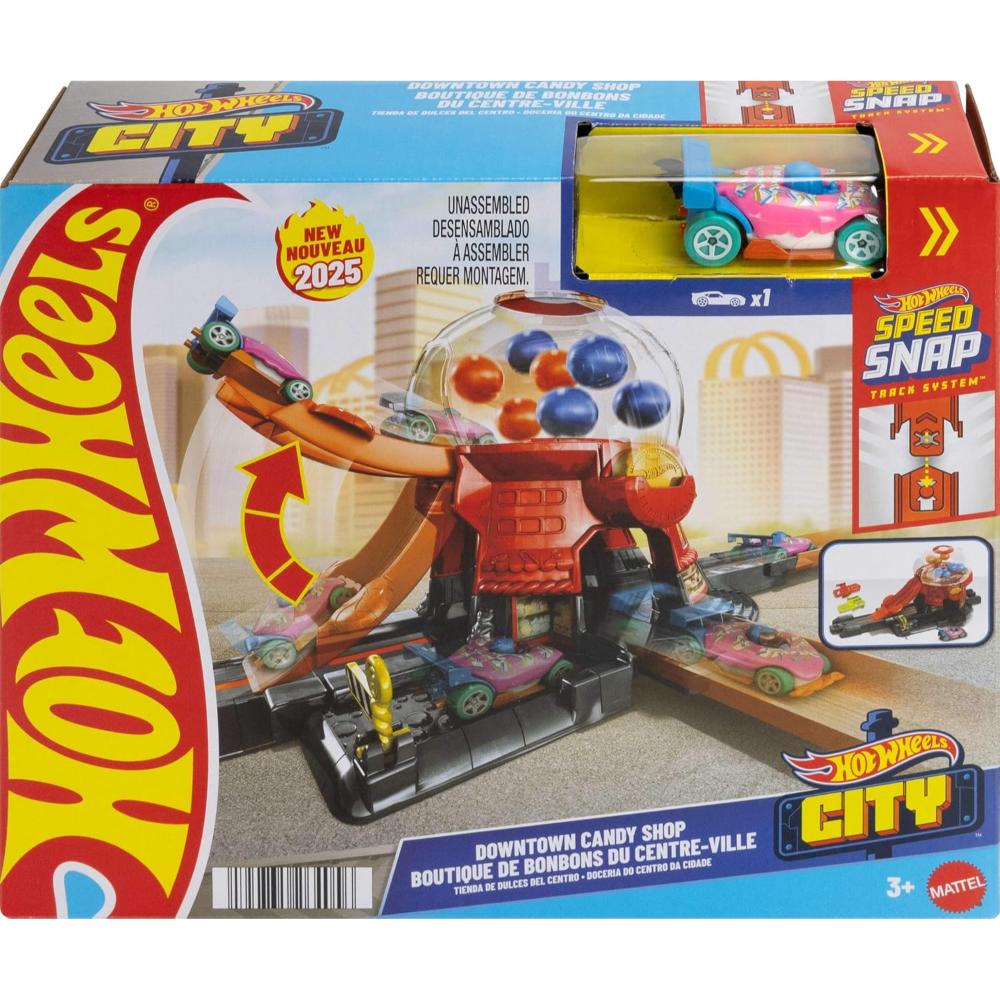 Hot Wheels City Downtown Candy Shop Hot Wheels City Downtown Candy Shop