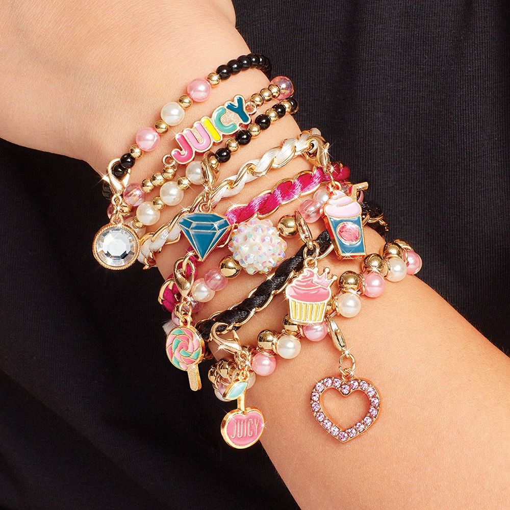 Make It Real Juicy Couture Pink Precious Bracelets
