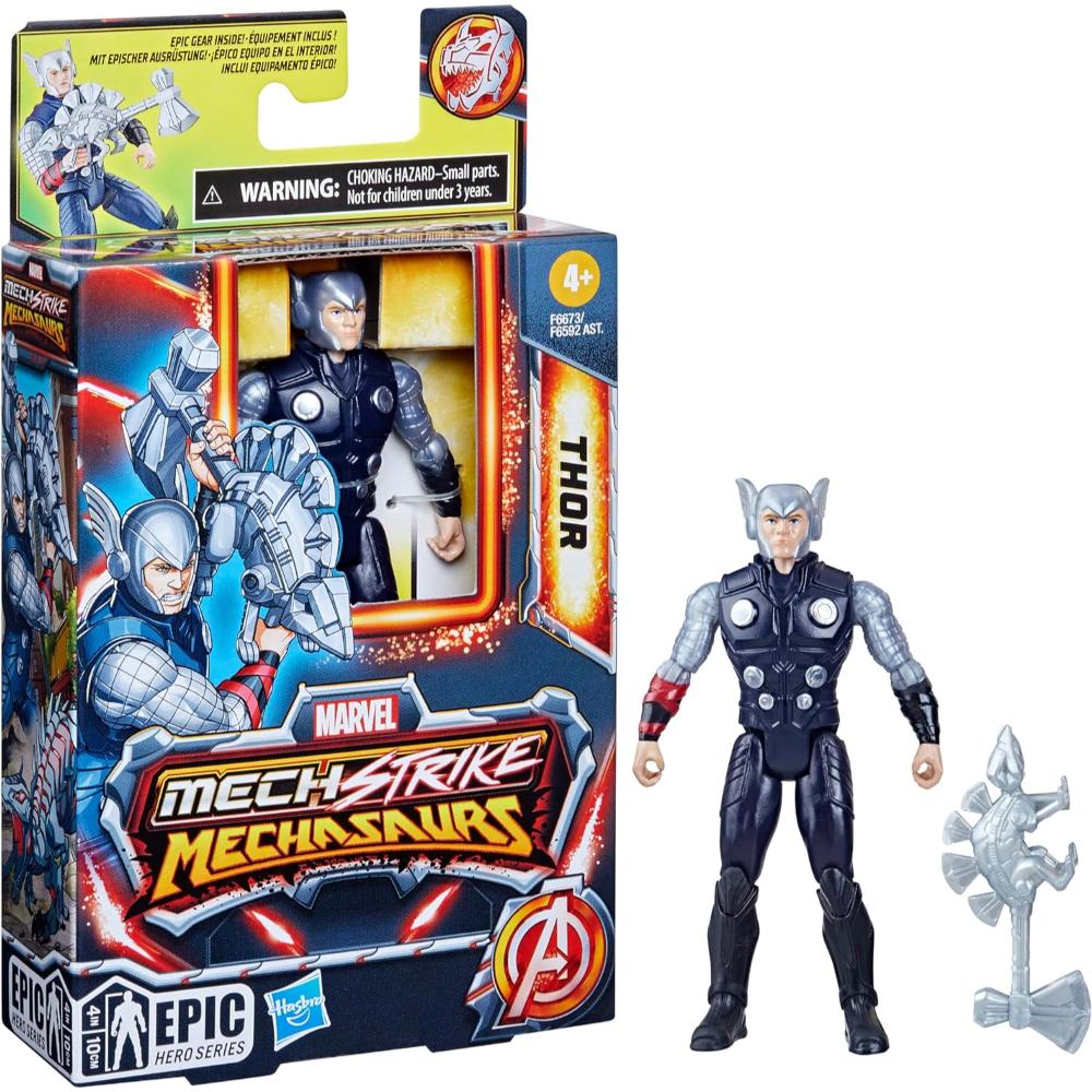 Marvel Mech Strike Mechasaurs 4-Inch Thor