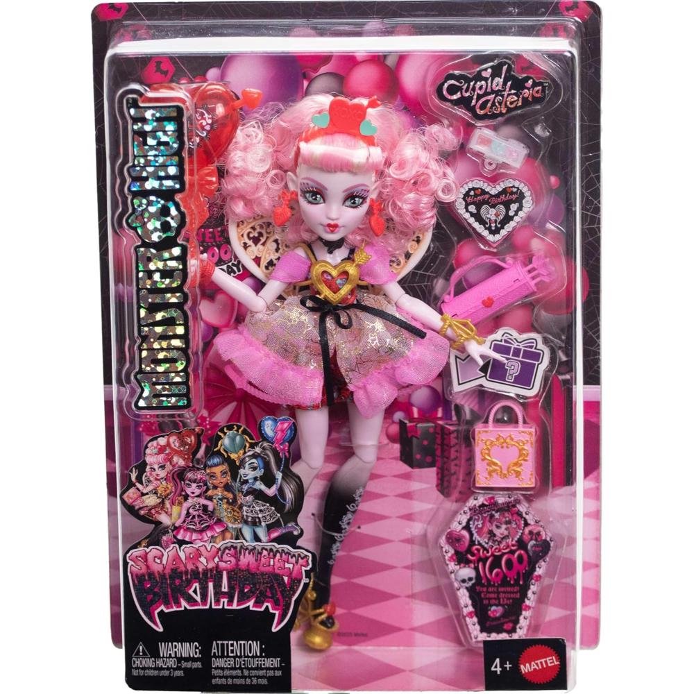 Monster High Scary Sweet Birthday Cupid Asteria Doll
