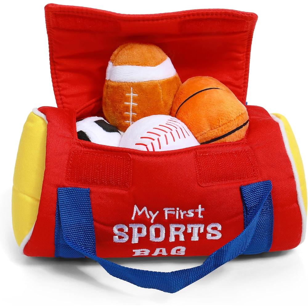 Gund My First Sports Bag Playset Gund My First Sports Bag Playset