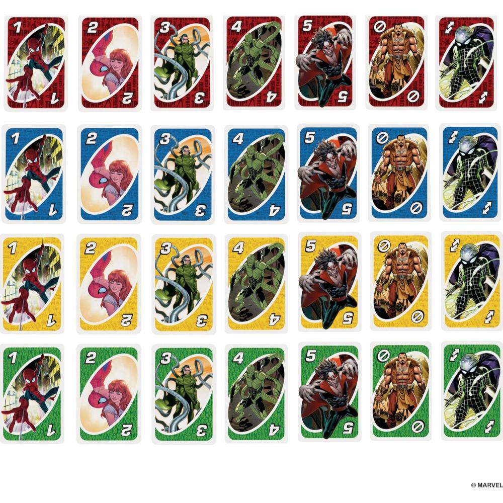 UNO The Amazing Spider-Man Card Game