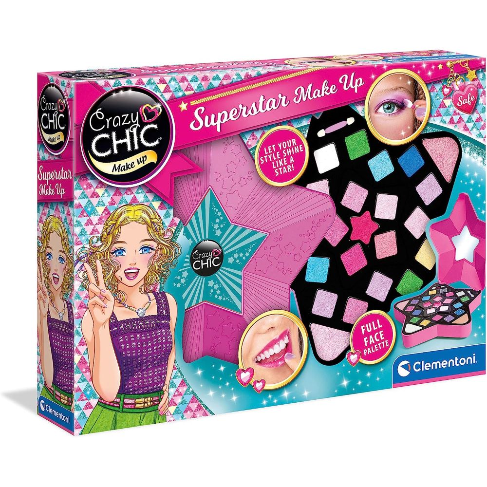 Clementoni Crazy Chic Superstar Make up Clementoni Crazy Chic Superstar Make up