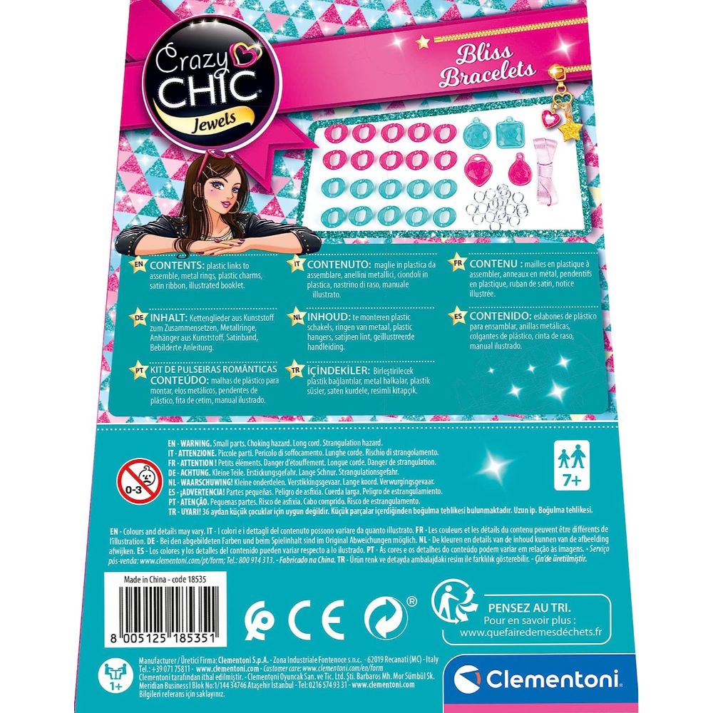 Clementoni Crazy Chic Bracelet Bliss Clementoni Crazy Chic Bracelet Bliss