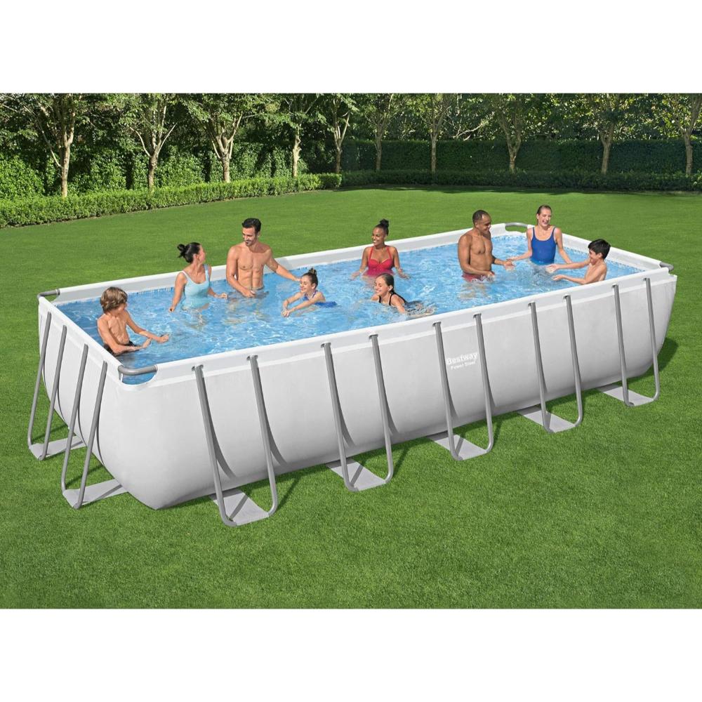 Bestway Rectangular Pool Set 21' X 9' X 52 Bestway Rectangular Pool Set 21' X 9' X 52