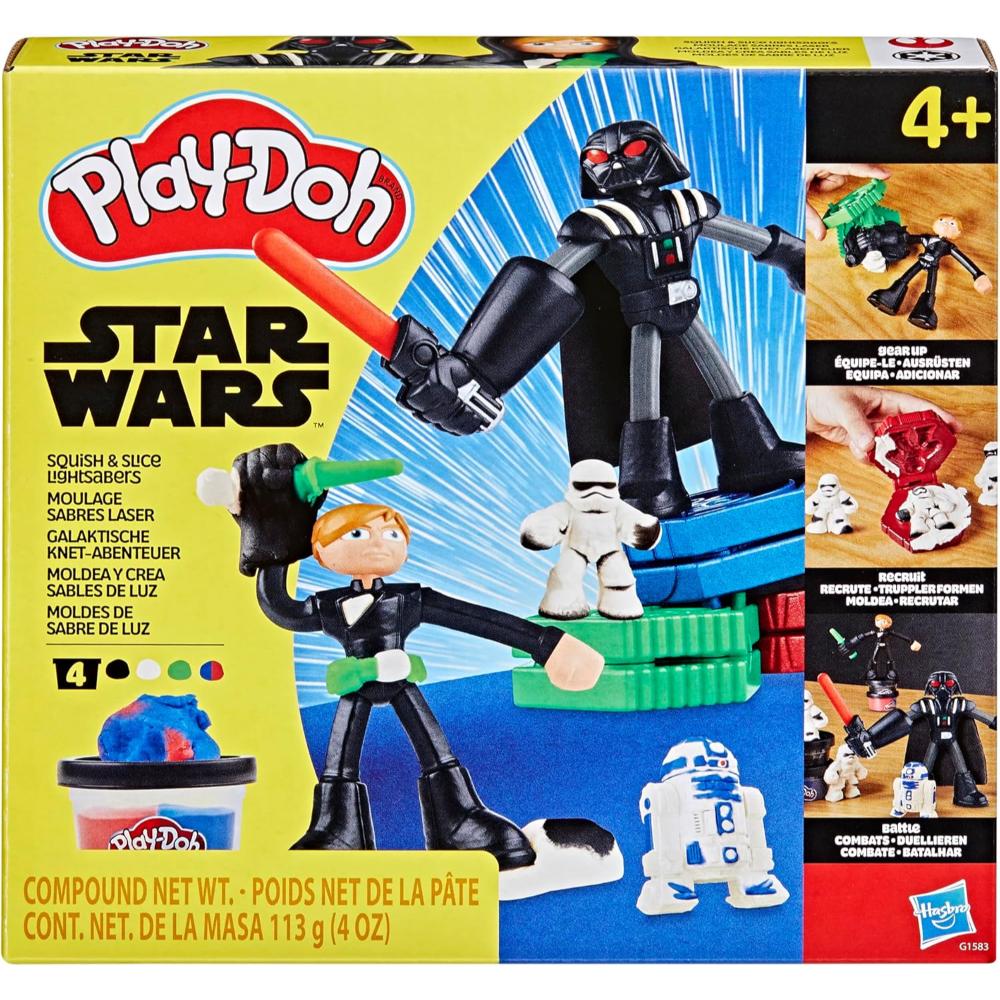 Play-Doh Star Wars Squish & Slice Lightsabers Playset