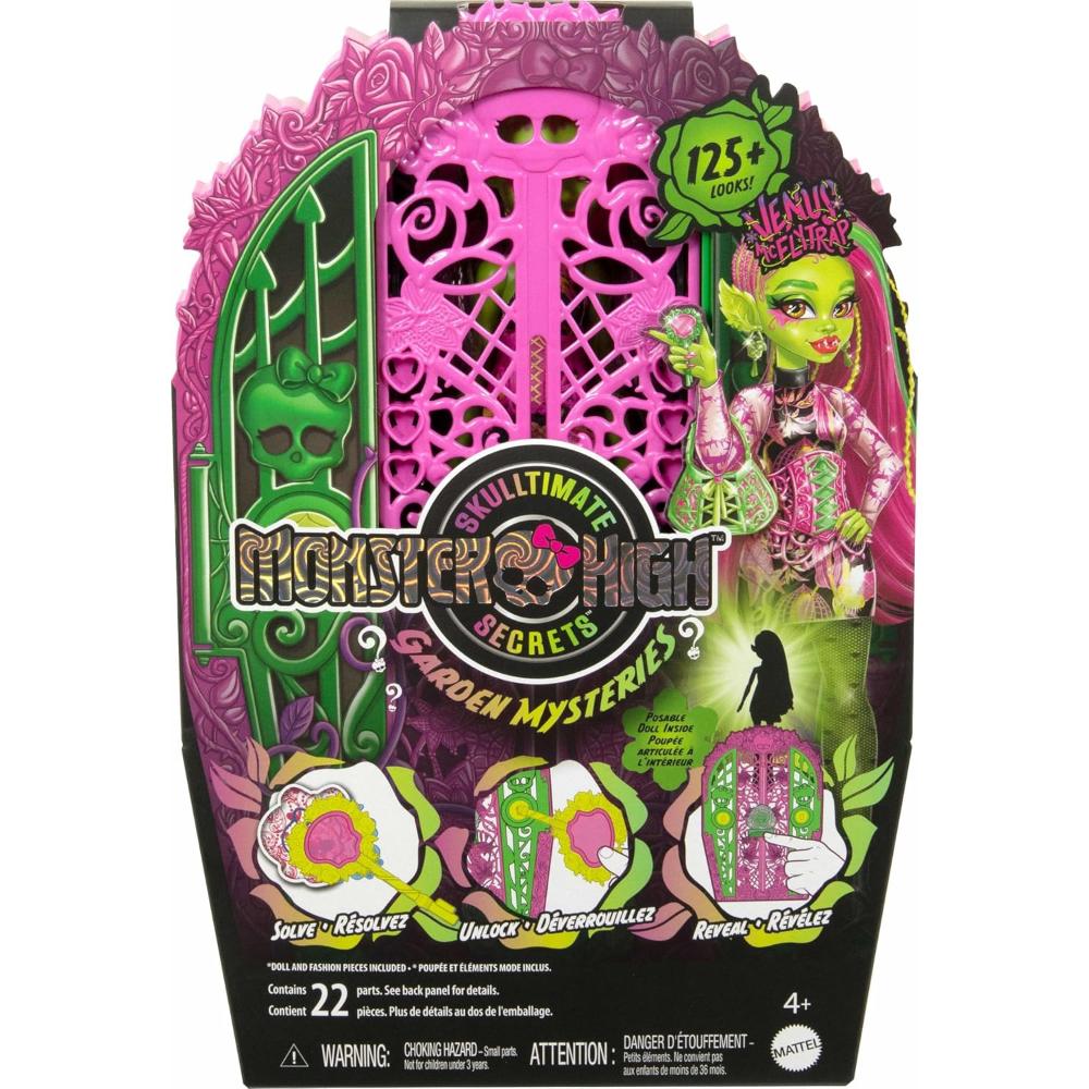 Monster High Skulltimate Secrets Garden Mysteries Venus Mcflytrap Doll